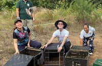 Return to Nature — Conservation workers release 14 recovered wild birds into their natural habitat at the Bantayan Release Site in Barangay Semirara, reinforcing ongoing initiatives to protect wildlife and preserve ecosystems.