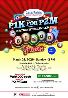 PAGCOR to hold nationwide linked bingo with P2.9M prizes