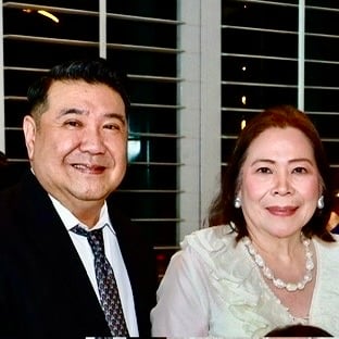 JOY Roxas and Corona de Venecia.