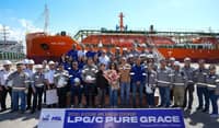 ‘Pure Grace’ sets sail as Isla Group strengthens LPG logistics