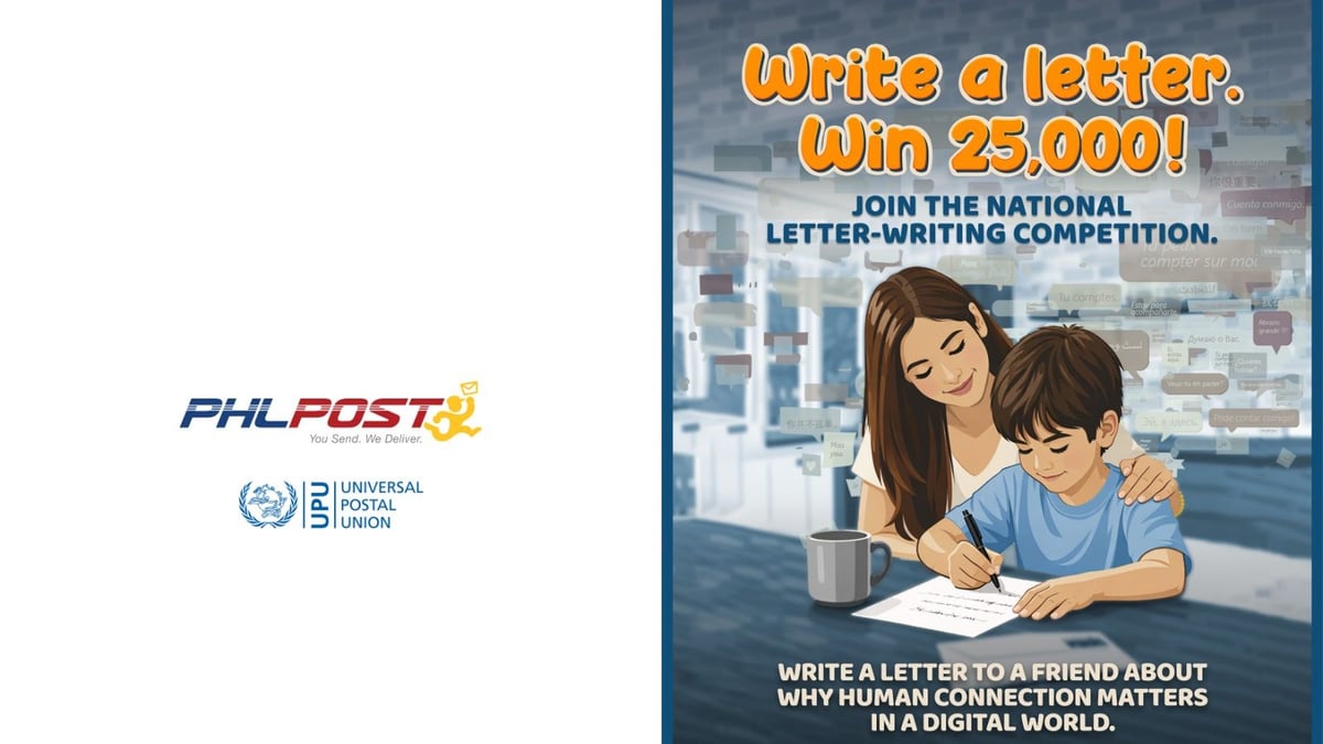 PHLPost launches national letter-writing competition for young Filipinos