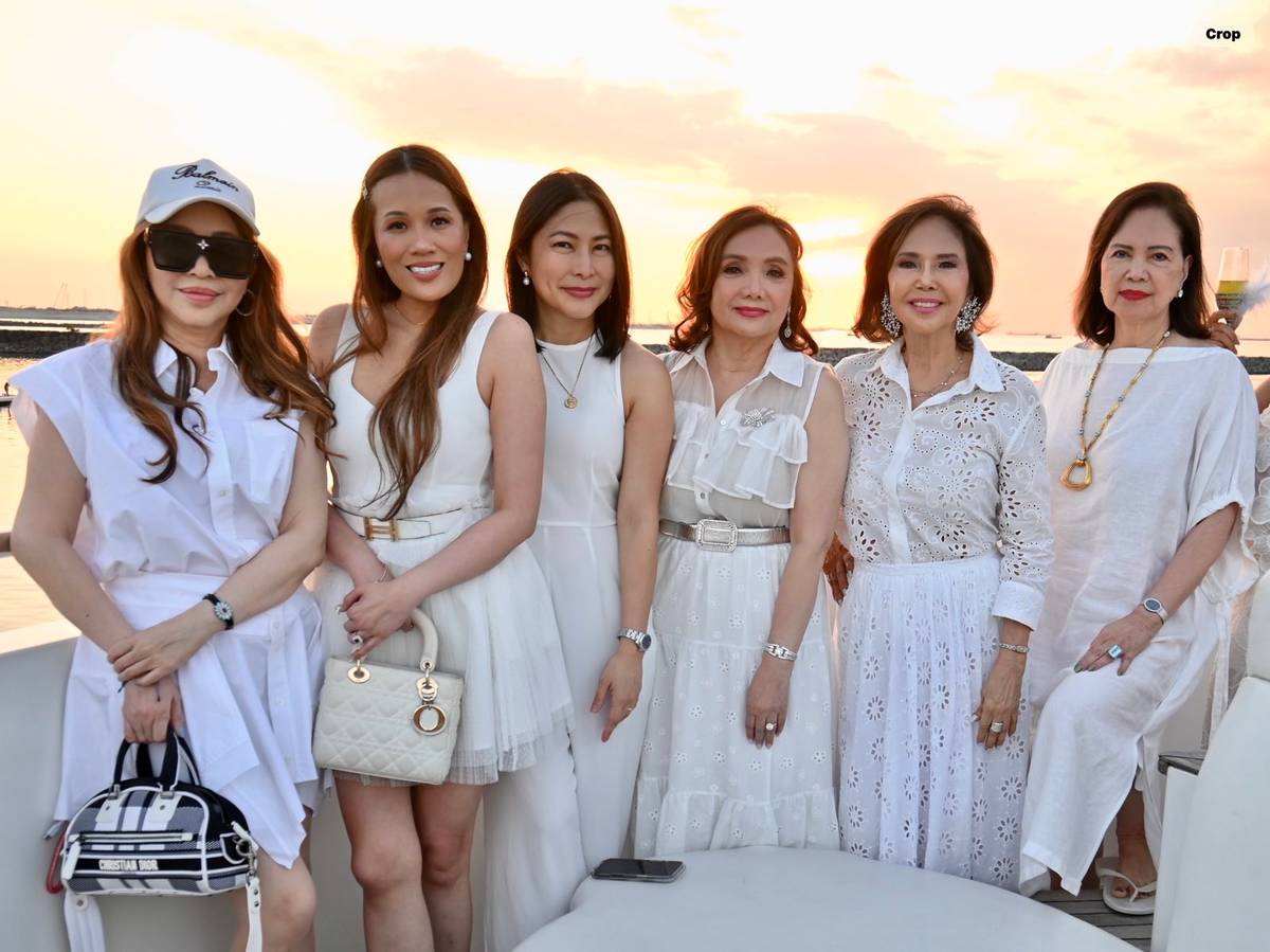 RUBY Chua, Irene Montemayor, Atty. Karen Jimeno, Alice Samson, General Consul of Monaco Fortune Ledesma and Nini Licaros.