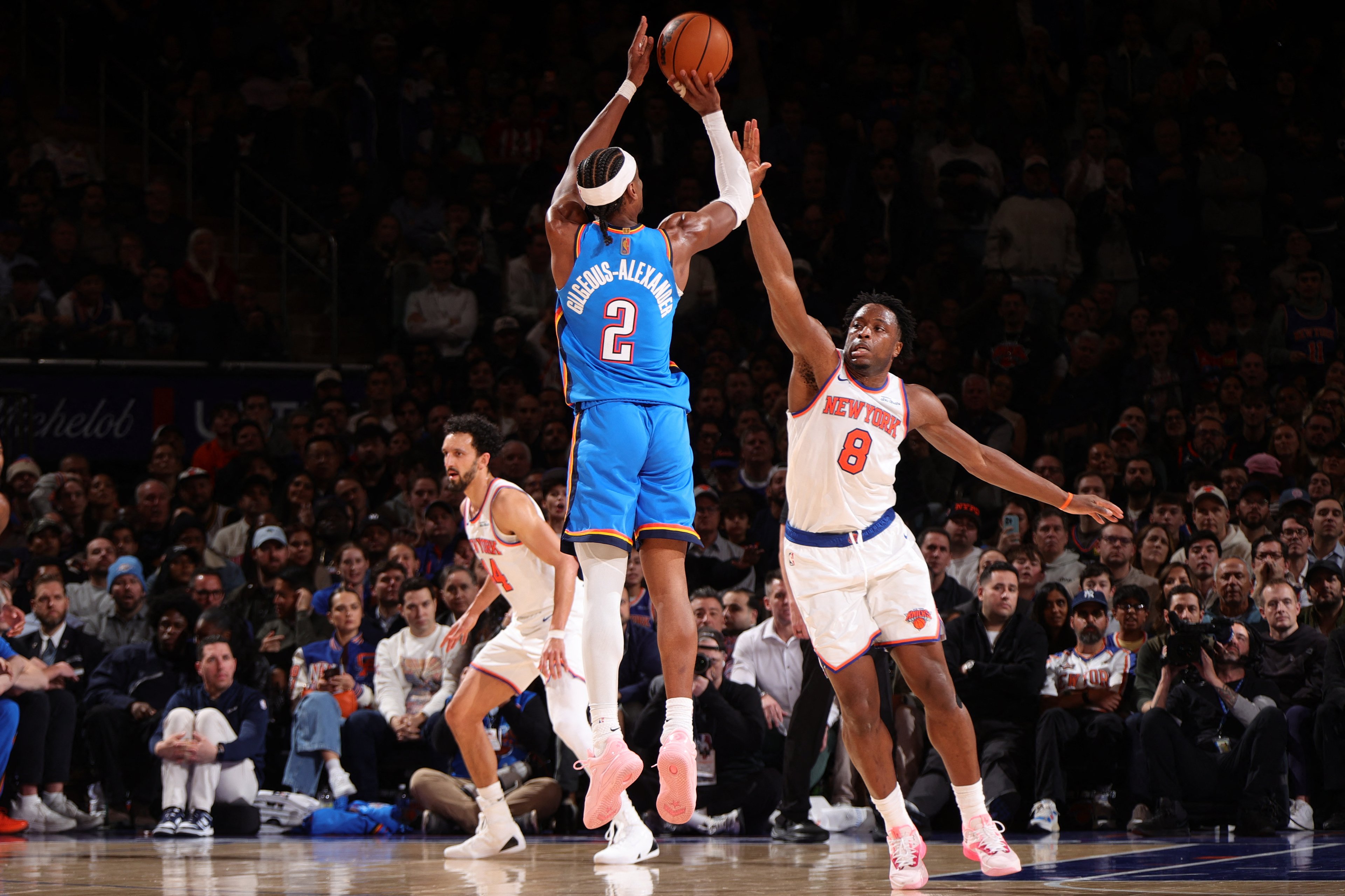 Shai trey powers Thunder past Knicks