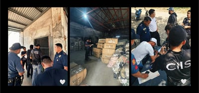 P25M suspected smuggled footwear seized in Central Luzon operation