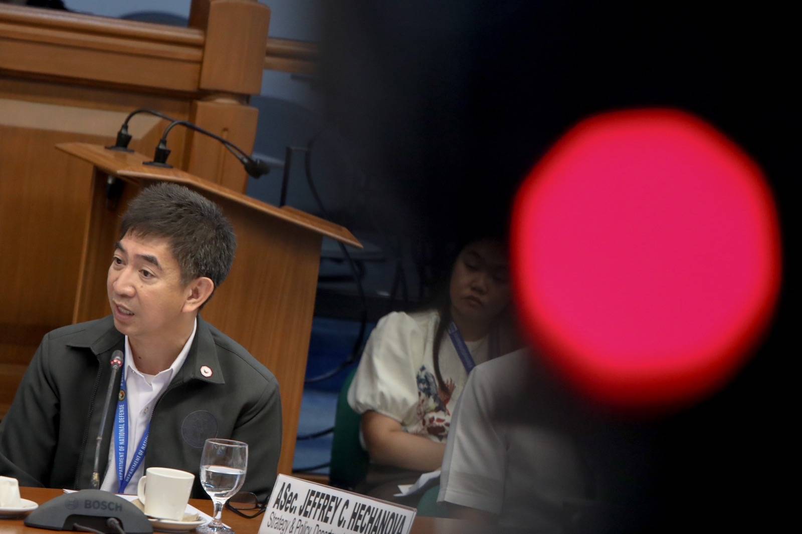 Senator Erwin Tulfo presides a hearing on the Committee of Foreign Relations joint with Migrant Workers on Friday, 6 March, 2026 in Pasay City. The includes discussion of a Senate resolutionseeking Status, Safety, and Welfare of Filipinos in Middle Eastern States Amid the Escalating Tensions. 

Also discussed is the  Safety, Protection, and Repatriation Readiness of Overseas Filipino Workers, and the Economic and Security Impacts on Philippines of the Conflict Involving United States of America, Israel And Iran. 

Due to inflation experience caused by the conflict and oil hike, the Philippines Contingency Measures and the Escalation of Hostilities in the Middle East. The discussion also stresses the potential impact of conflict in Gulf region.| Aram Lascano