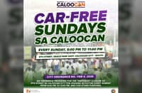 Caloocan launches ‘car-free’ Sundays
