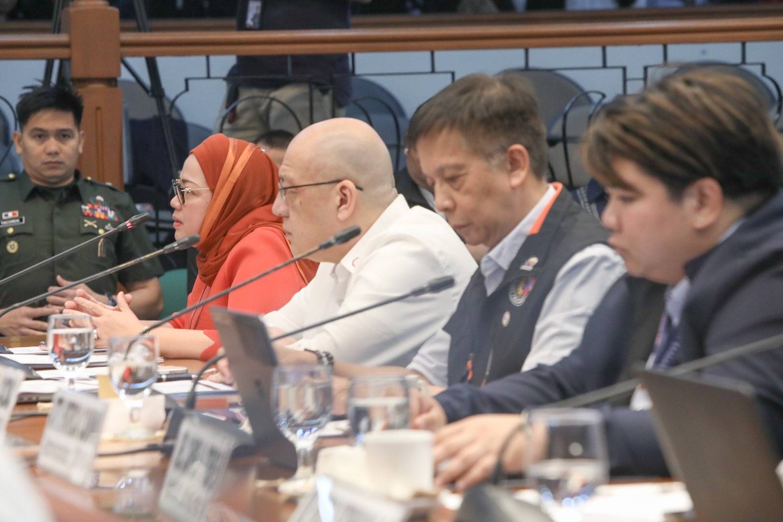 Senator Erwin Tulfo presides a hearing on the Committee of Foreign Relations joint with Migrant Workers on Friday, 6 March, 2026 in Pasay City. The includes discussion of a Senate resolutionseeking Status, Safety, and Welfare of Filipinos in Middle Eastern States Amid the Escalating Tensions. 

Also discussed is the  Safety, Protection, and Repatriation Readiness of Overseas Filipino Workers, and the Economic and Security Impacts on Philippines of the Conflict Involving United States of America, Israel And Iran. 

Due to inflation experience caused by the conflict and oil hike, the Philippines Contingency Measures and the Escalation of Hostilities in the Middle East. The discussion also stresses the potential impact of conflict in Gulf region.| Aram Lascano