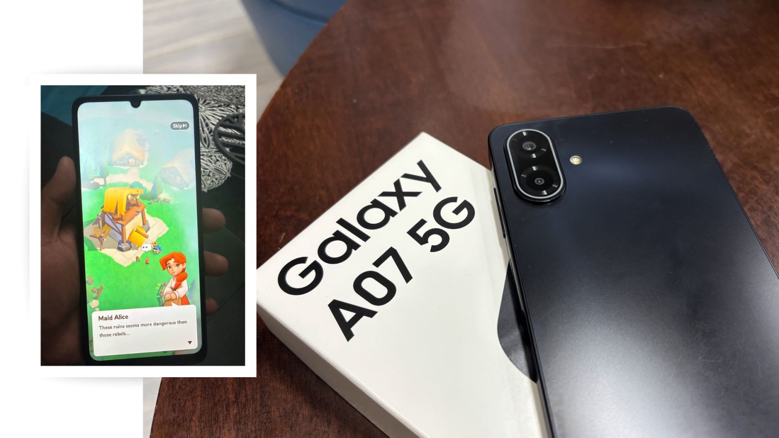 Galaxy A07 5G: Power that outlasts your shift