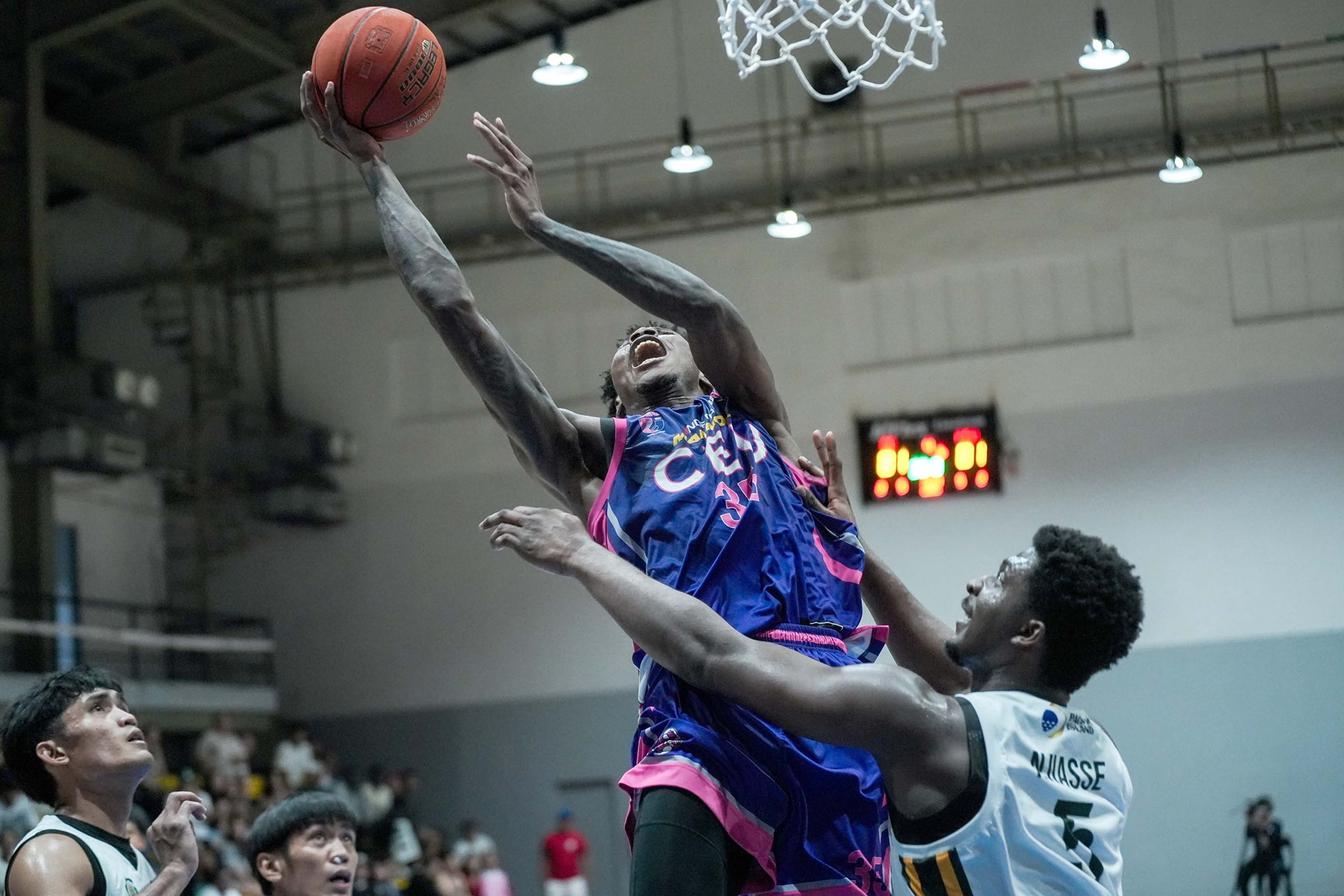 Momowei, CEU rally past Olivarez
