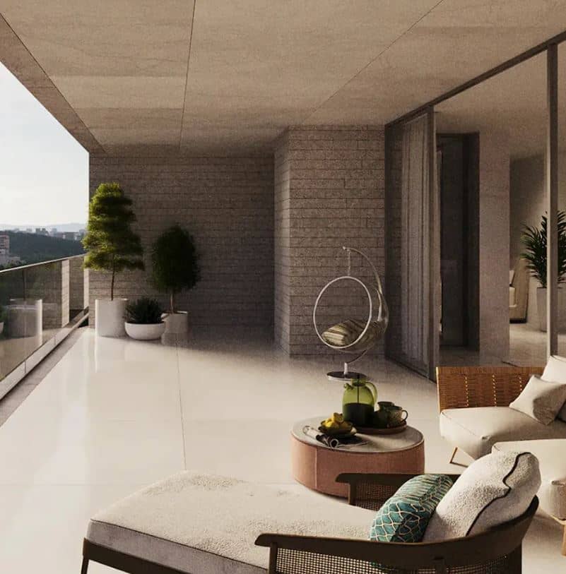 LUSH greenery is just a window away, offering relaxation from the comforts of your couch.