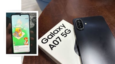 Galaxy A07 5G: Power that outlasts your shift