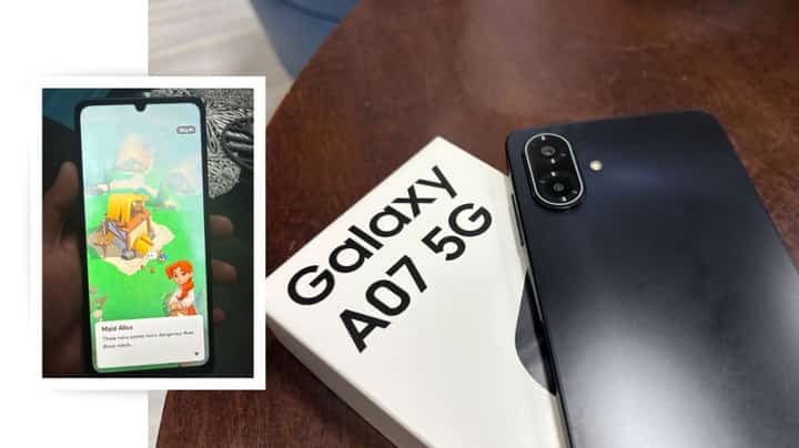 Galaxy A07 5G: Power that outlasts your shift
