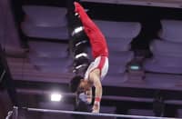 Karl Eldrew Yulo secured a slot in the men’s horizontal bar final