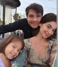 Anne Curtis, Erwan Heussaff, and daughter Dahlia safely return to Manila after travel scare