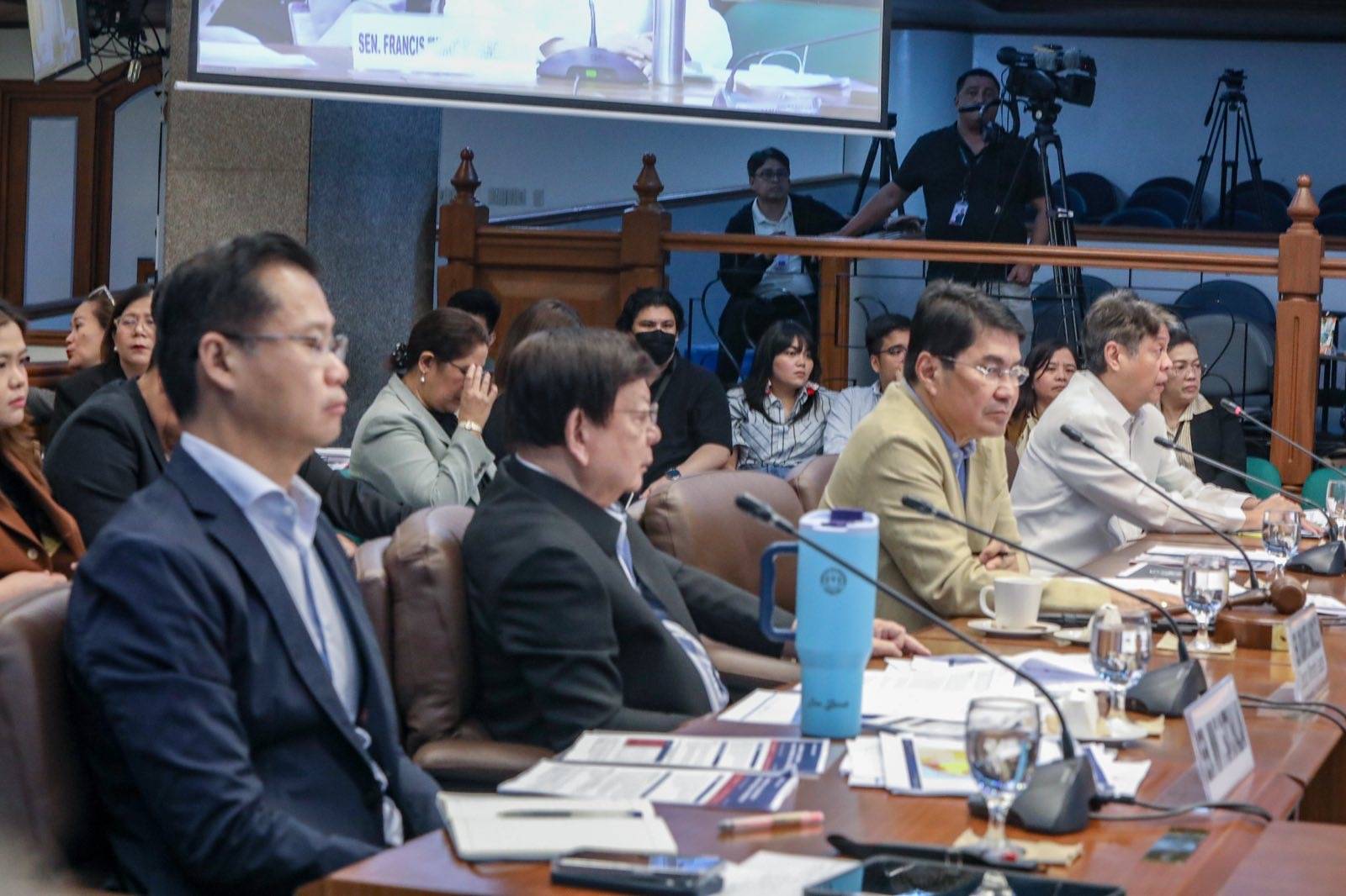 Senator Erwin Tulfo presides a hearing on the Committee of Foreign Relations joint with Migrant Workers on Friday, 6 March, 2026 in Pasay City. The includes discussion of a Senate resolutionseeking Status, Safety, and Welfare of Filipinos in Middle Eastern States Amid the Escalating Tensions. 

Also discussed is the  Safety, Protection, and Repatriation Readiness of Overseas Filipino Workers, and the Economic and Security Impacts on Philippines of the Conflict Involving United States of America, Israel And Iran. 

Due to inflation experience caused by the conflict and oil hike, the Philippines Contingency Measures and the Escalation of Hostilities in the Middle East. The discussion also stresses the potential impact of conflict in Gulf region.| Aram Lascano