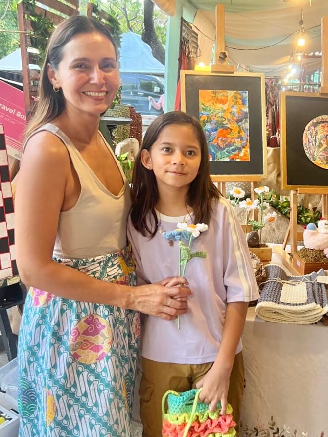 CAT Juan Ledesma and daughter.