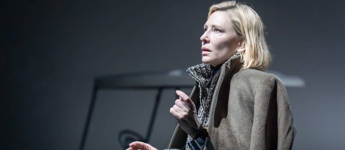 Cate Blanchett starred in Duncan Macmillan and Thomas Ostermeier's adaptation of Anton Chekov's "The Seagull."