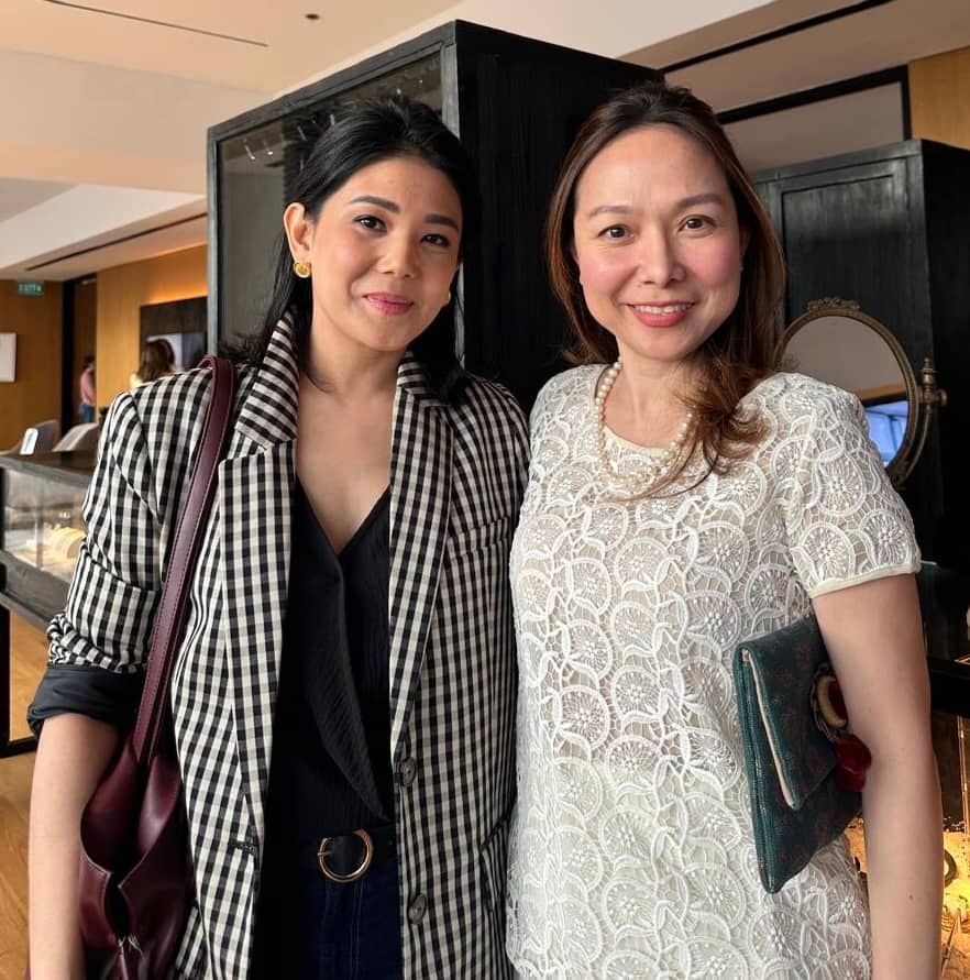 MAIKI Oreta and Carol Foz.