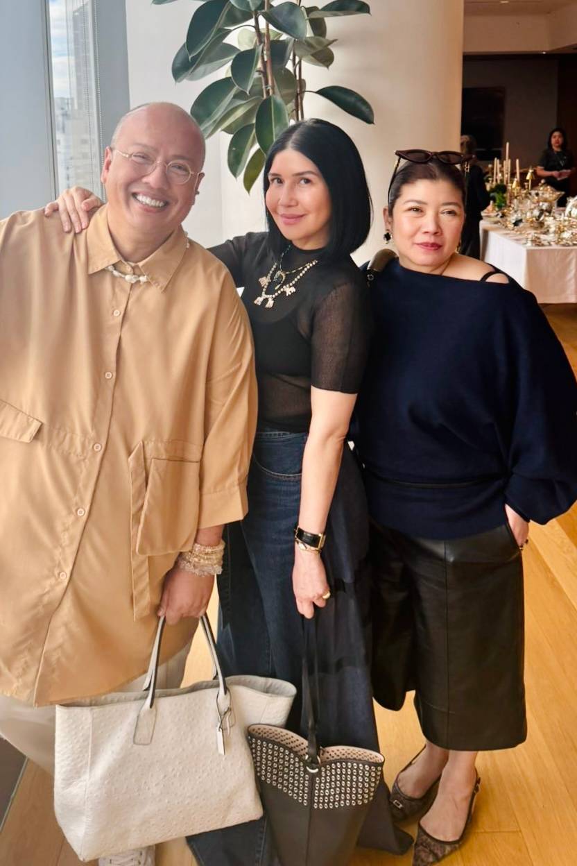 DAILY TRIBUNE’s Luis Espiritu, Pam Gonzales Lopez and Melanie Cuevas.