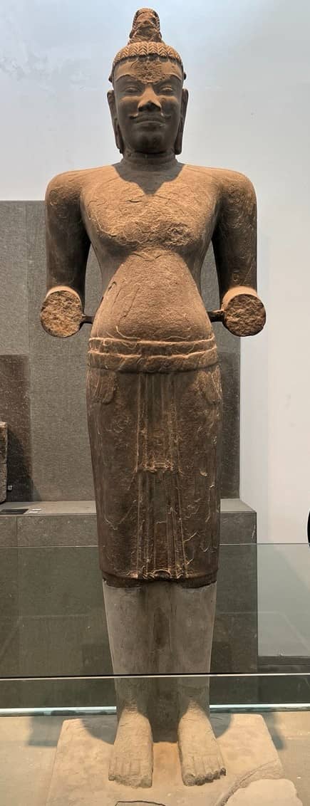 NATIONAL Treasure: A statue of the Hindu god Shiva.