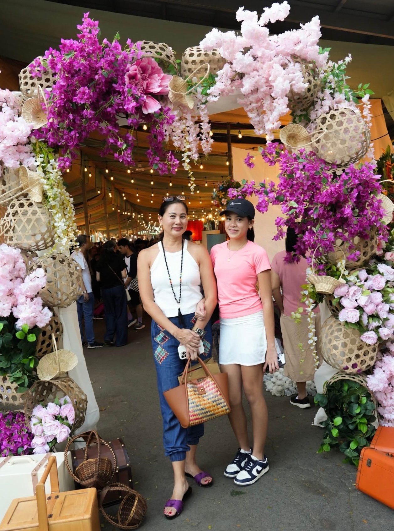 PENNY Katigbak with daughter Kristiana.