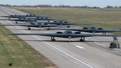 US bomber aircrafts arrive in UK bases, Trump warns Iran of 'the big one'