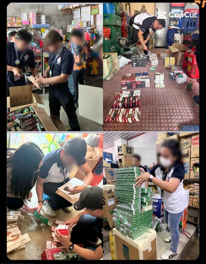 Joint teams conduct inspections and seize illicit cigarettes across Central Luzon, Cagayan Valley, Ilocos Region, and CAR – part of the government’s intensified crackdown on illicit trade.