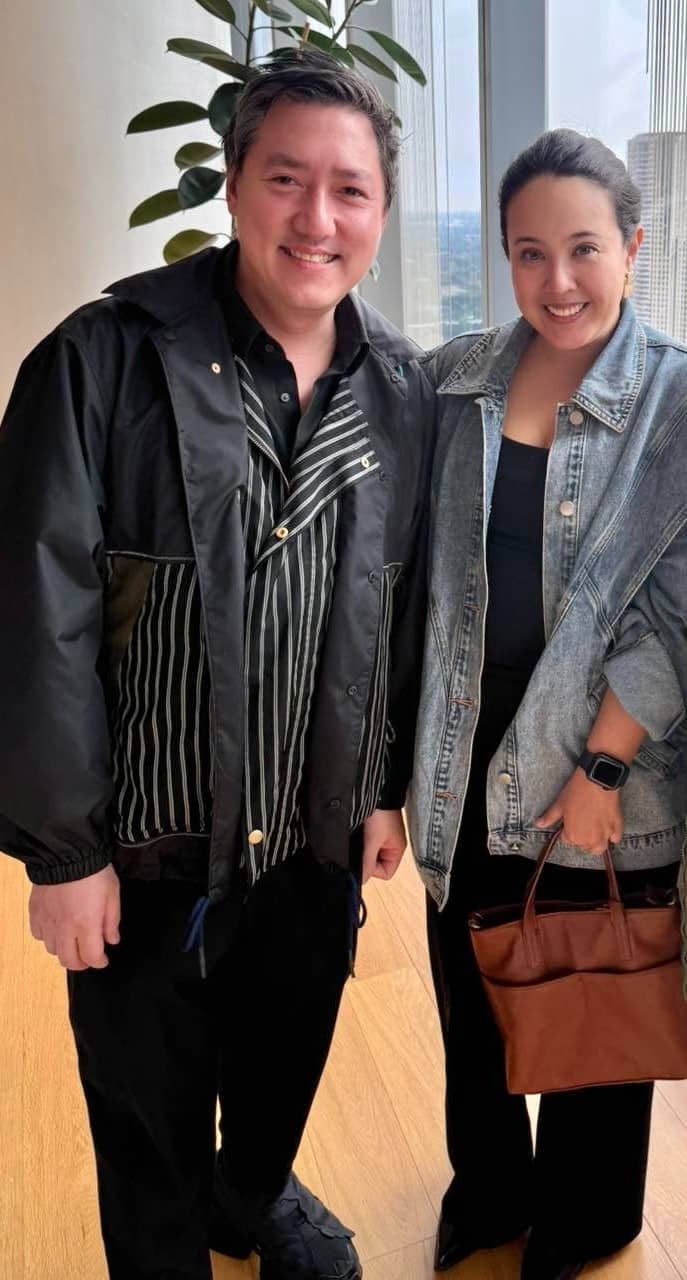 CARLO Calma and Vicky Herrera.