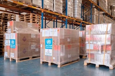WHO logistics hub ‘resuming operations’