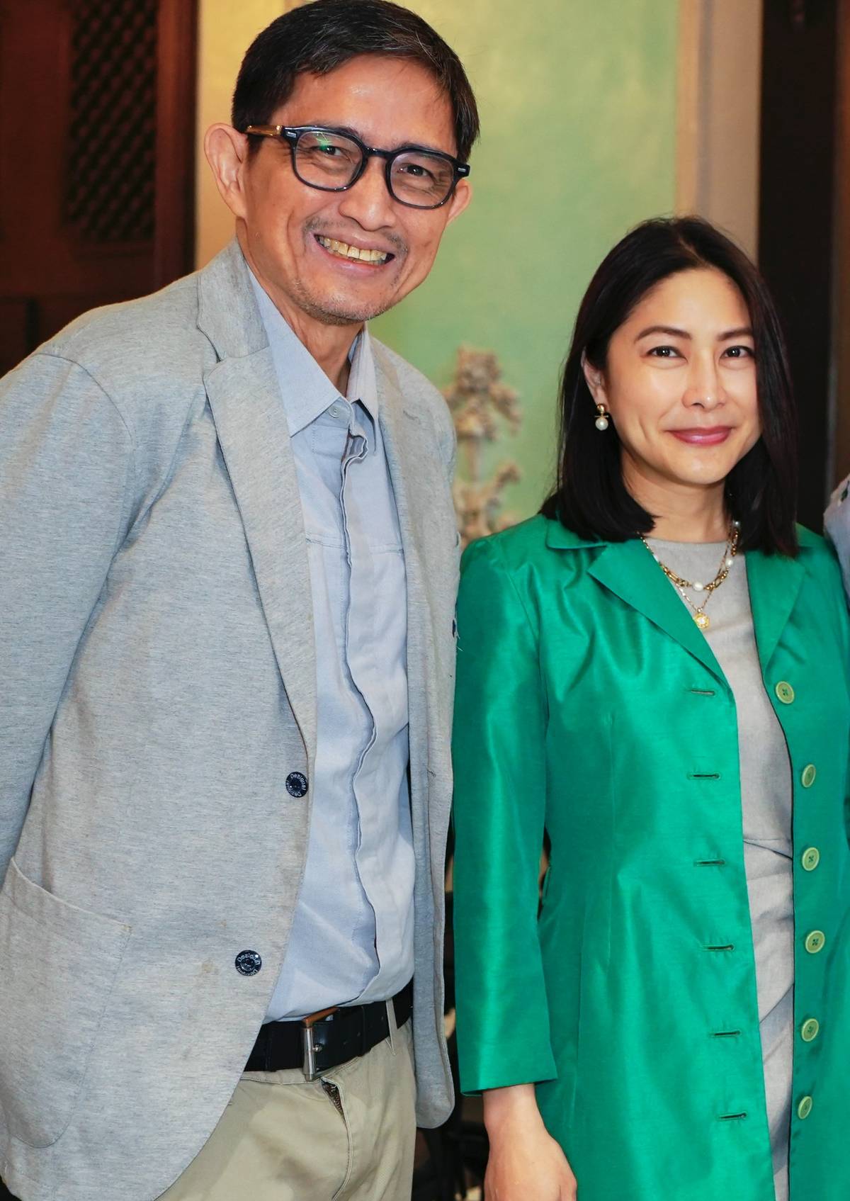 CHRIS Juan and Atty. Karen Jimeno.