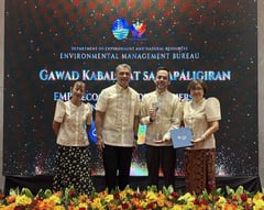 CAMPI earns DENR environmental award