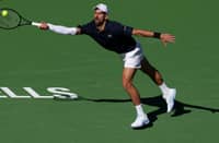 NOVAK Djokovic overcomes early jitters to pull off a 4-6, 6-1, 6-2 win over Kamil Majchrzak and advance to the third round of the Indian Wells ATP Masters 1000.