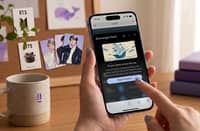 A FAN explores the BTS Scavenger Hunt on Google Search, an interactive feature that allows users to solve puzzles and unlock exclusive digital rewards ahead of the release of the group’s upcoming album Arirang.