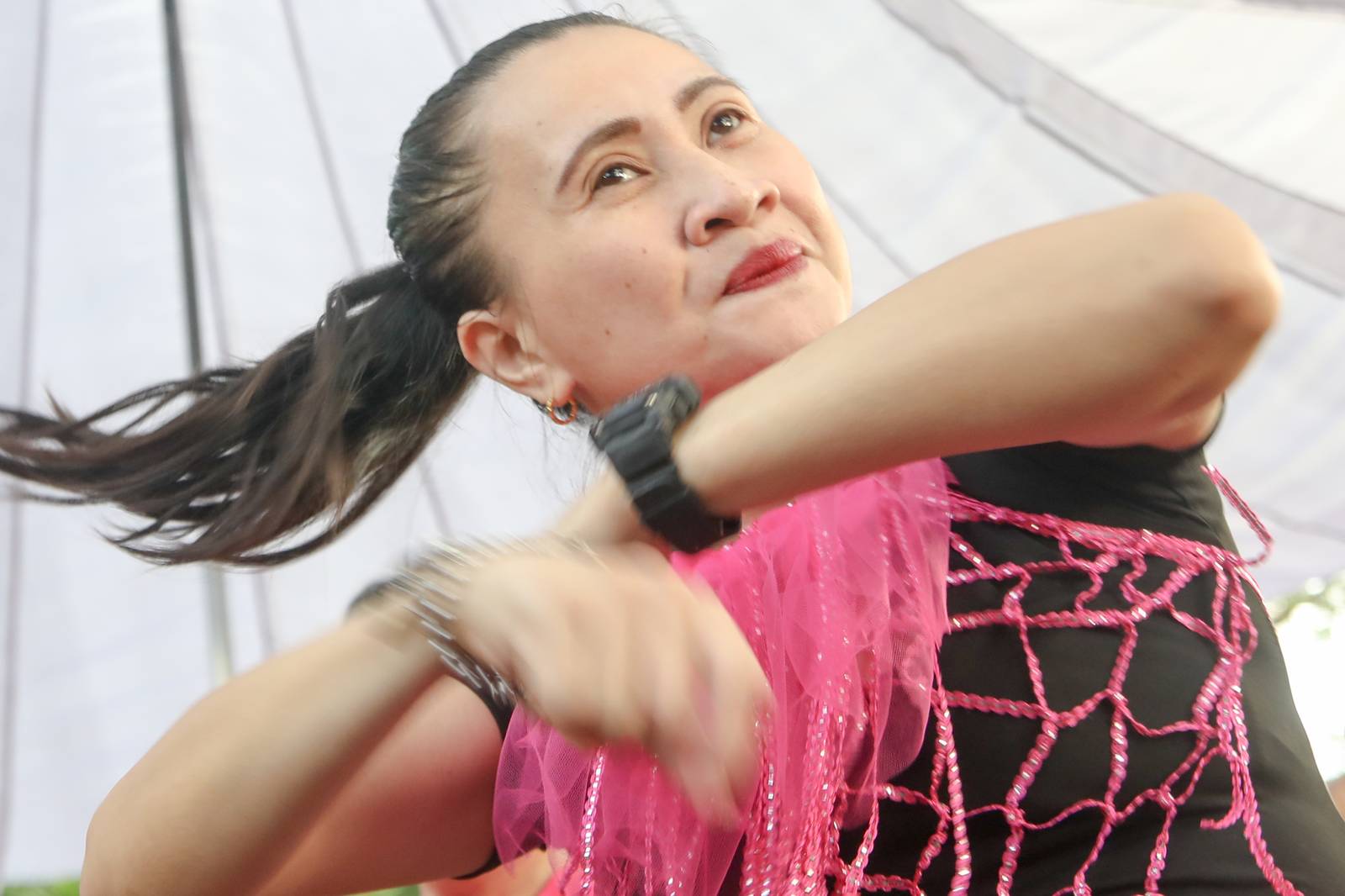 Hundreds of women from different backgrounds and age groups join a Zumba dance event called “Indak ni Juana” at Pasay City Hall on Sunday, as part of the city’s celebration of International Women’s Day. Led by Aimee Calixto-Rubiano, the event promotes the theme “We for Gender Equality and an Inclusive Society.”