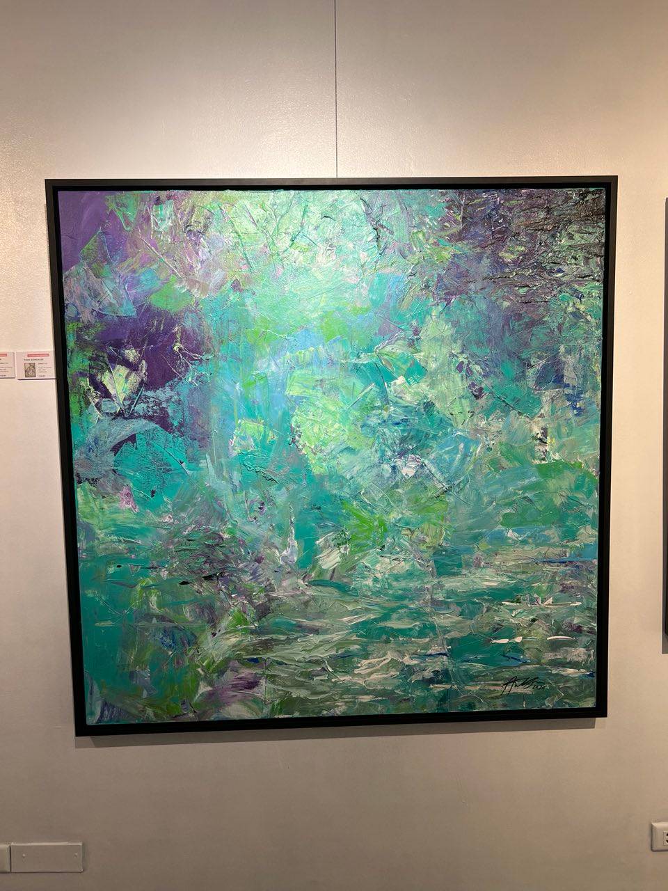 UNTITLED, Tony Gonzales, 2026, Acrylic on canvas.