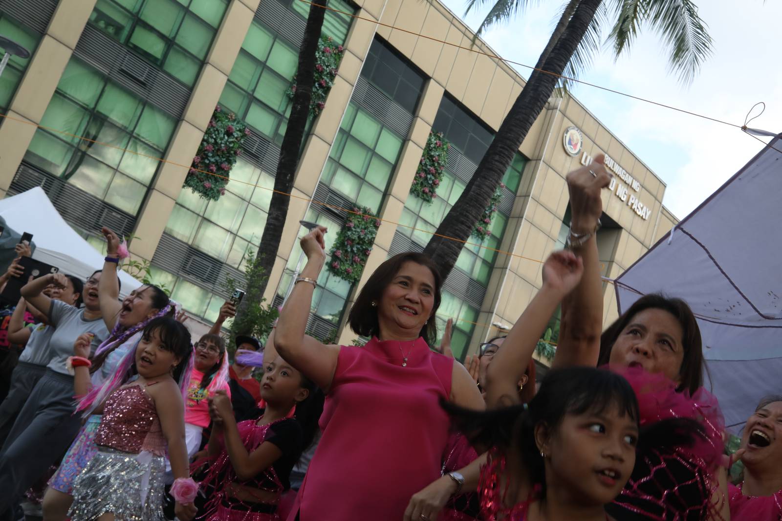 Hundreds of women from different backgrounds and age groups join a Zumba dance event called “Indak ni Juana” at Pasay City Hall on Sunday, as part of the city’s celebration of International Women’s Day. Led by Aimee Calixto-Rubiano, the event promotes the theme “We for Gender Equality and an Inclusive Society.”