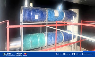Muntinlupa weavers get water hyacinth dryer
