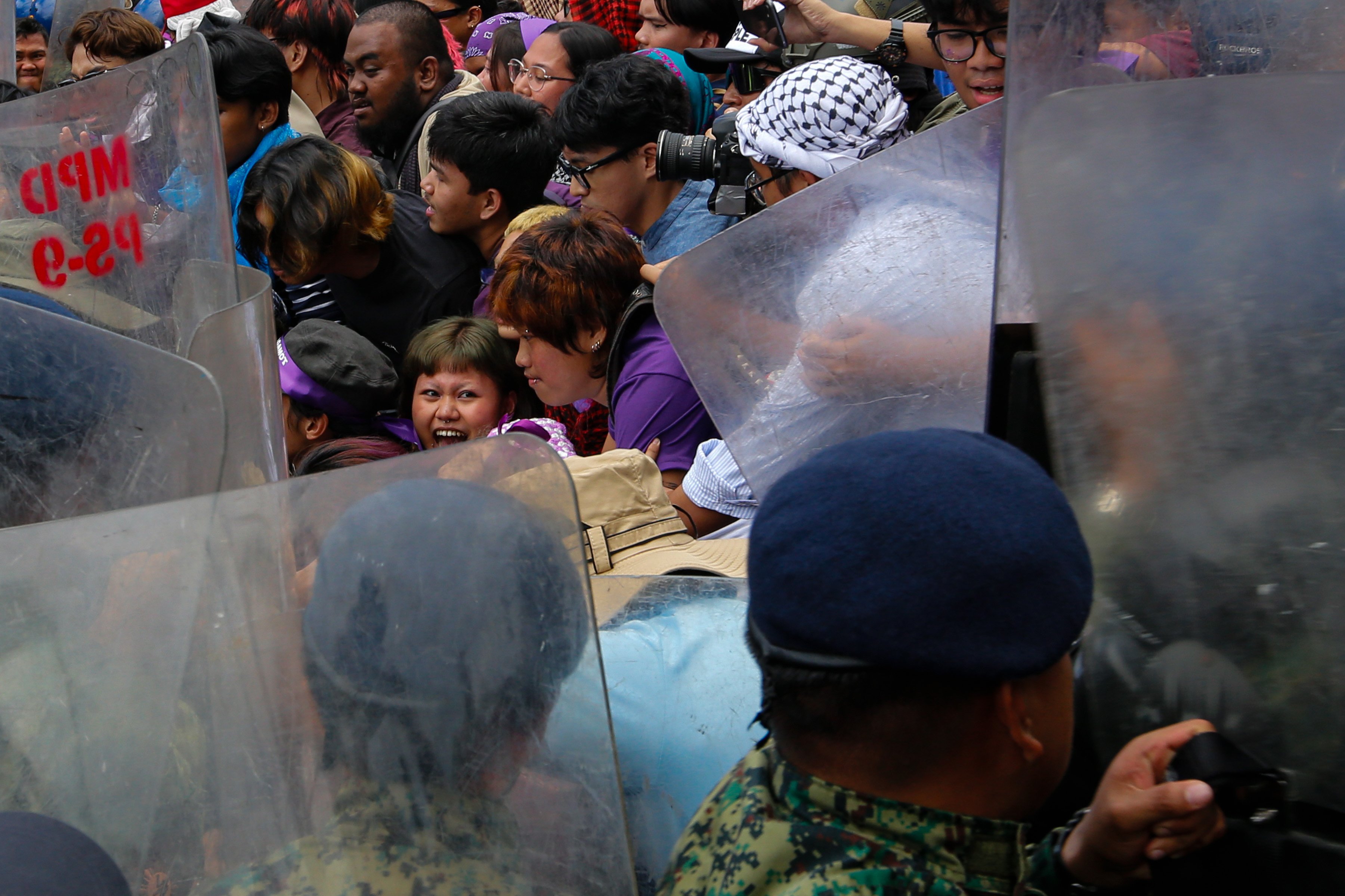 International Women's Day protest in Manila