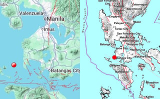 Series of tremors shake Batangas