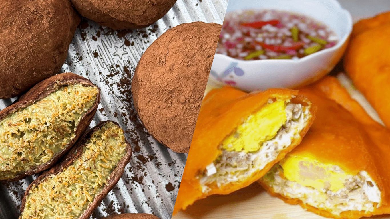 Savory, crunchy or sweet, chewy 