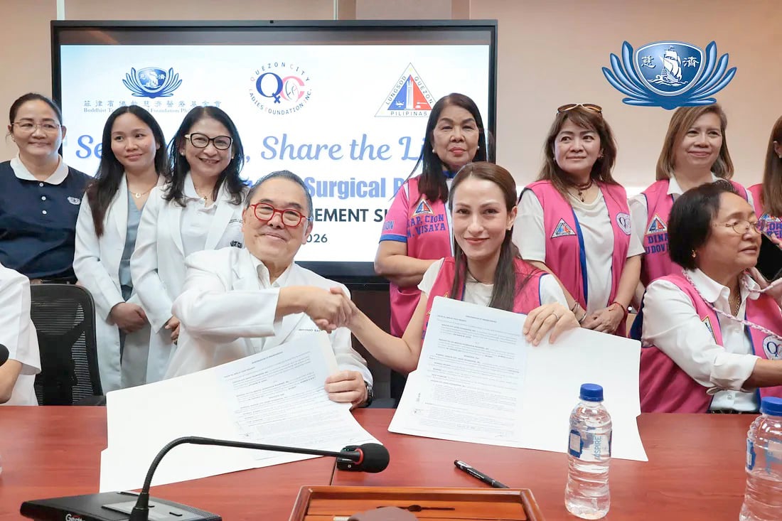 Sharing love, light with QC eye patients
