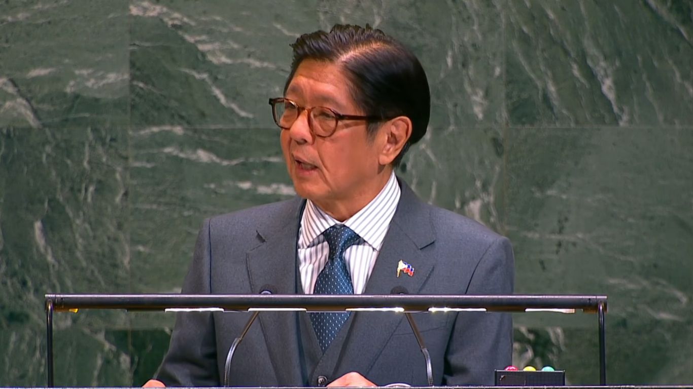 Marcos highlights education, opportunities for women in UN speech