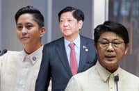 Speaker Faustino “Bojie” G. Dy III and House Majority Leader Ferdinand Alexander “Sandro” A. Marcos of Ilocos Norte