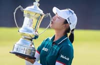 MI Hyang Lee puts an end to an almost nine-year title drought with a one-stroke victory at the Blue Bay event in Hainan, China.