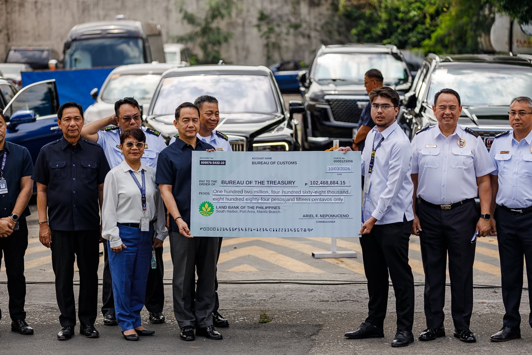 BOC turns over auction money to Treasury
