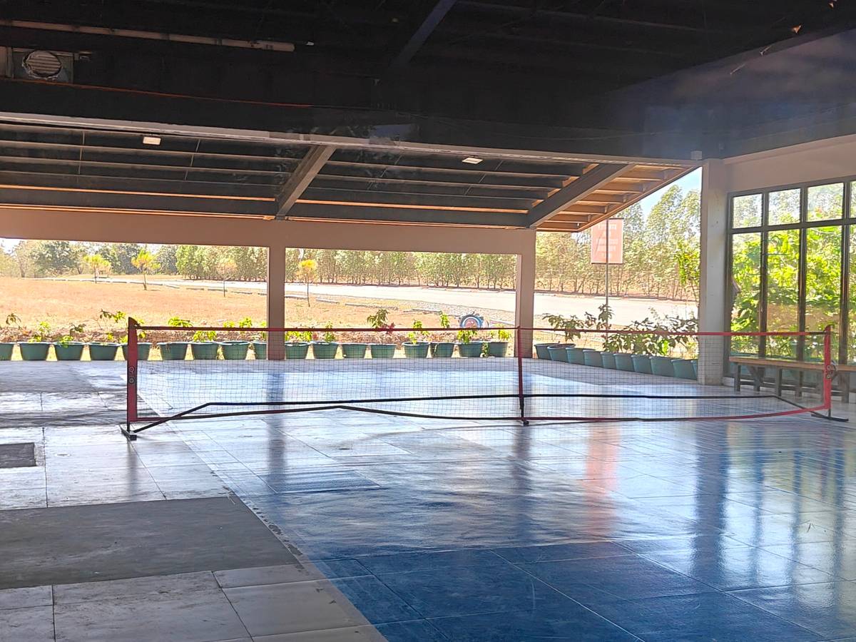 PICKLEBALL court for fun and active play.