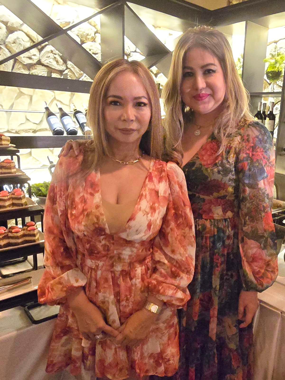 MARY Ann Malvaroza and Pilar Quano.