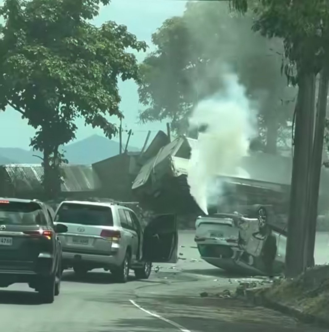 4 injured in truck-SUV crash in Benguet
