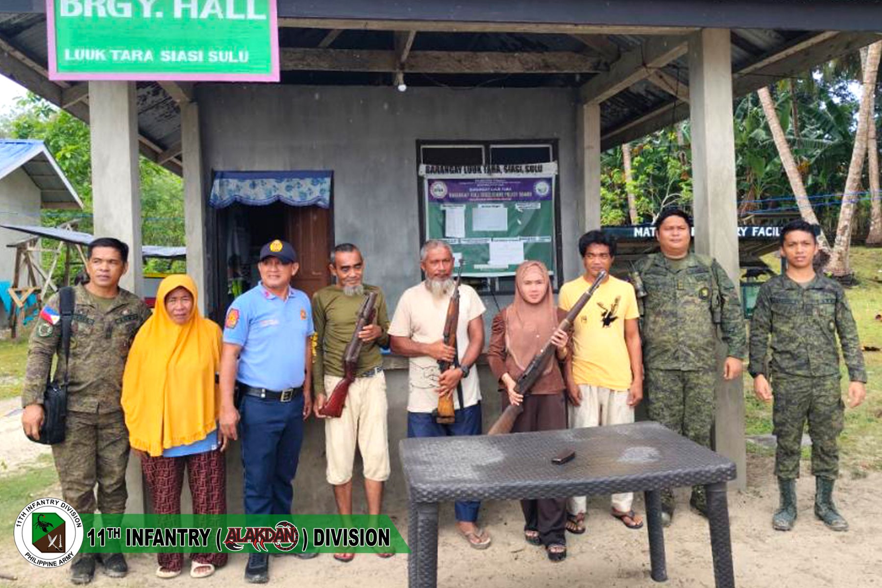 Community effort leads to voluntary firearm surrender in Siasi