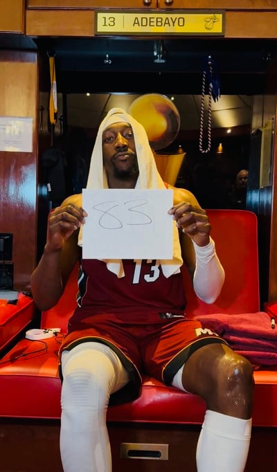 Bam goes nuclear, breaks Kobe record with 83 points